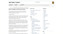 Desktop Screenshot of matthewtgrant.com